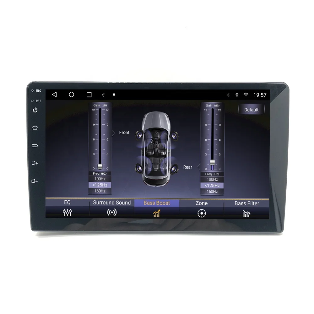 TS10 UIS7862 Car GPS Navigation Android Stereo Radio with Mirror Link CARPLAY 4G 360 Panoramic View DSP & SDK