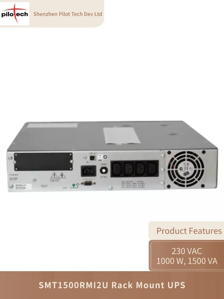 

SMT1500RMI2U-CH 1500va 220v Input SMT1500RMI2U Rack Mount UPS with Battery Smart UPS 1500