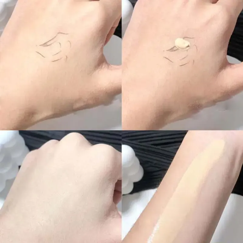 JOCO Yayasan Cecair Wajah Krim Liputan Penuh Concealer Pemutihan Pelembap Perlindungan Kalis Air Tempat Gelap Tatu Kontur Makeup