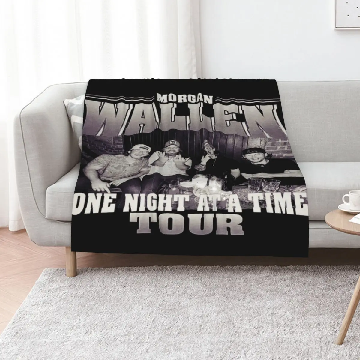 One Thing at A Time Tour Throw Blanket Luxury Designer Decorative Sofa Plaid Tourist Soft Plush Plaid Personalized Gift Blankets