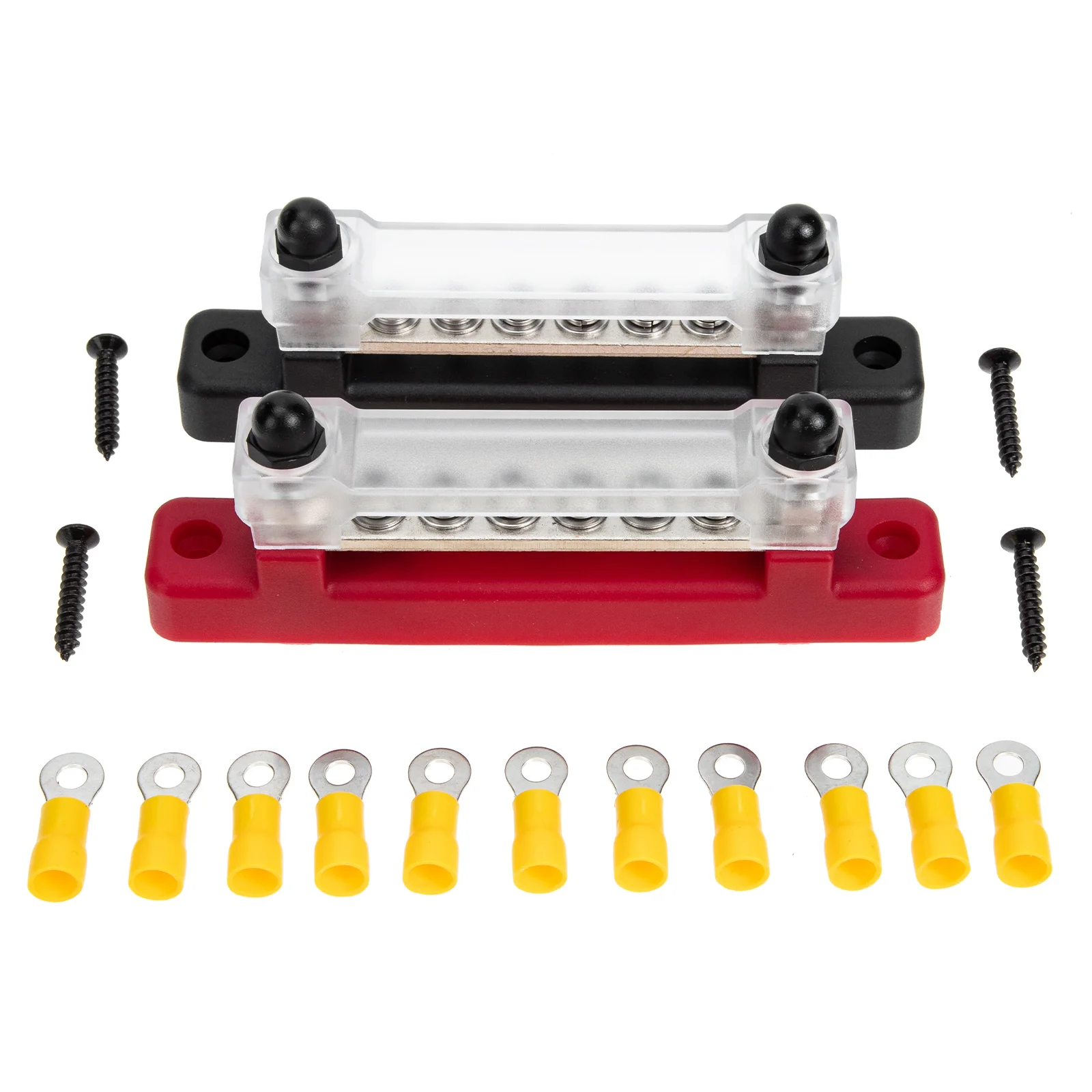 

1 Set Terminal Bus Bar Car Terminal Strip Power Distribution Block Replacement Boating Terminal Block