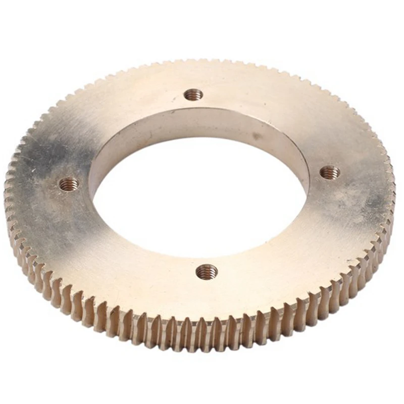 Stainless Steel Worm Tin Bronze Worm Gear Wear 1:90 Reduction Ratio Large Reduction Ratio