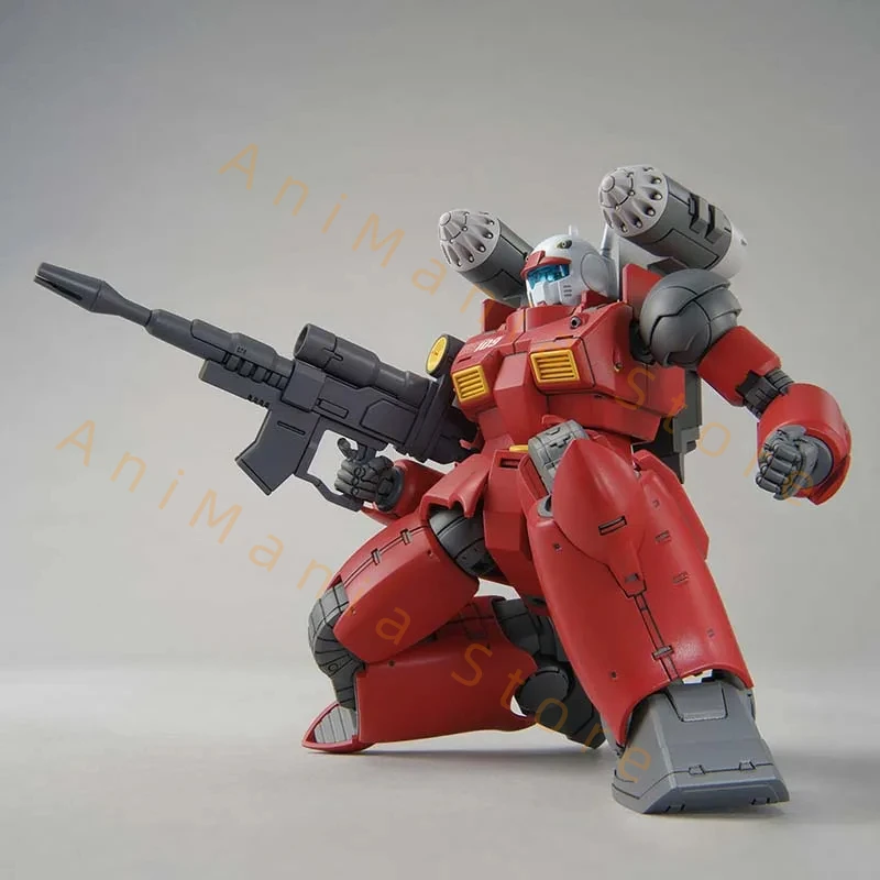 Bandai Gundam modelo Kit HG Guncannon Cucuruz Doan Island figura de acción Gunpla Kit de construcción coleccionables figuras de Anime juguetes regalo