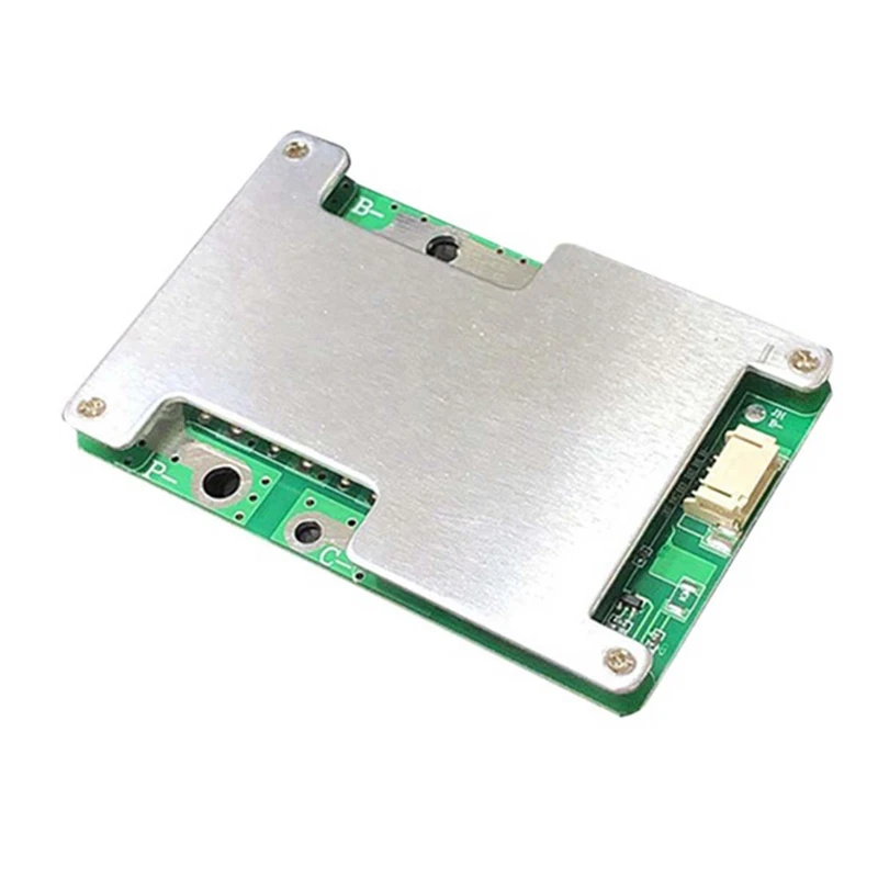 2 pces 4S 12v 100a bms lifepo4 placa de circuito de proteção da bateria de fosfato de ferro de lítio com carregamento equilibrado