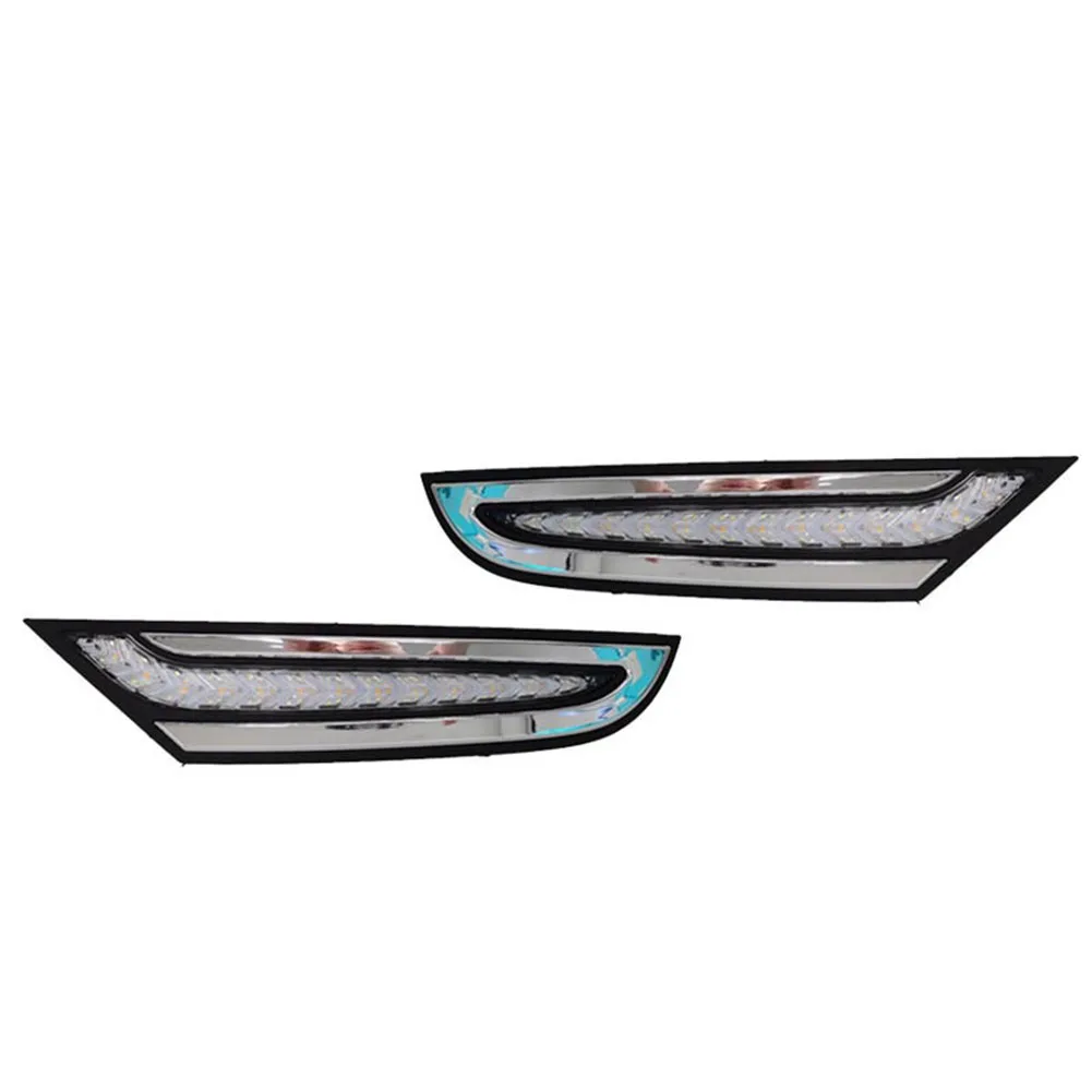

Turn Signal Lights Fog Lamp For Vehicle Lighting ABS 24V Easy Installation Front LED Non-deformation Replacement