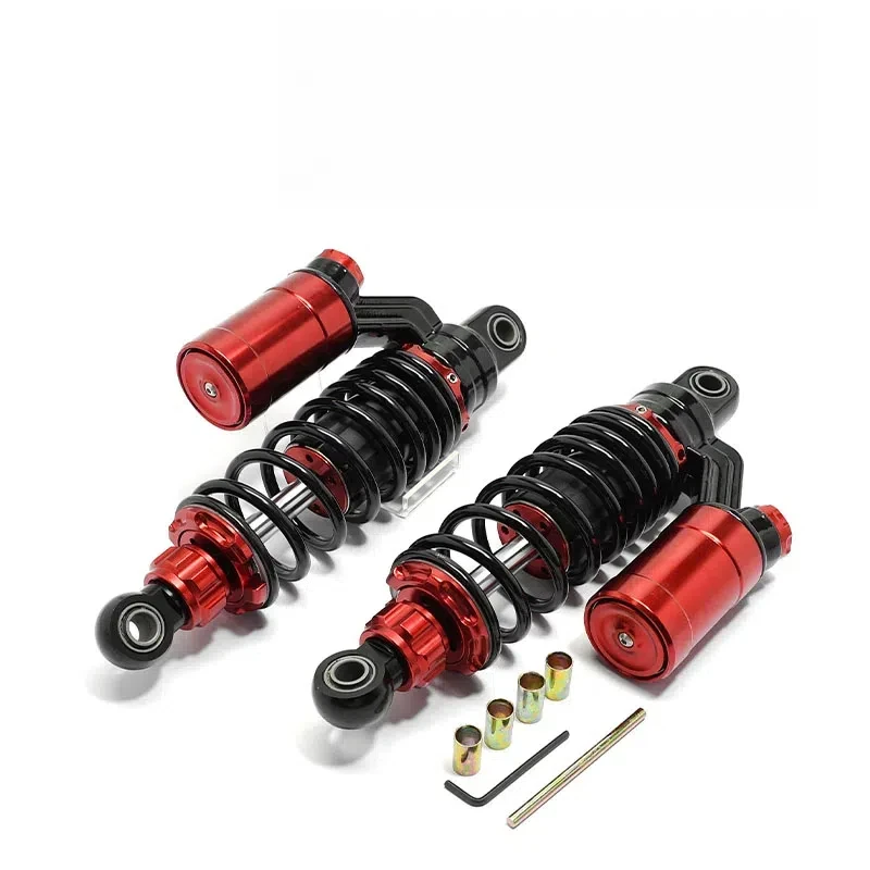 Universal 265MM Motorcycle Rear Spring Shock Absorber Adjustable Pressure Rear Shock Damper