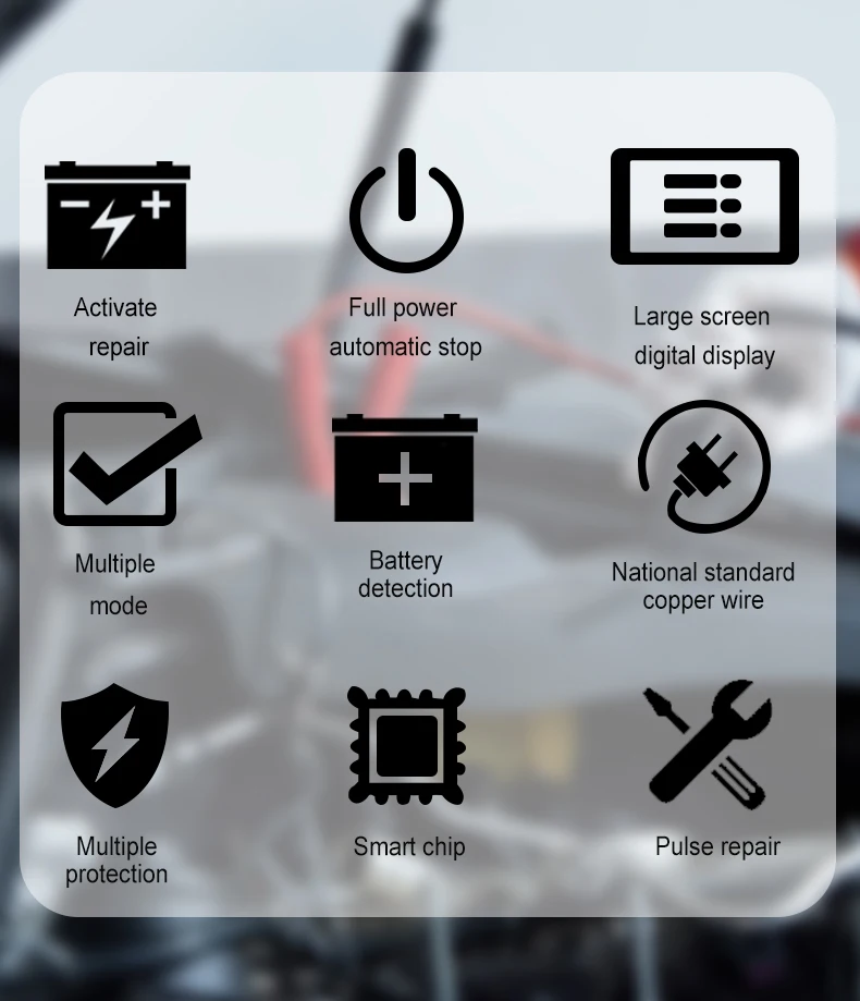 12v 6a Smart Car Batterie ladegerät großes LCD-Display intelligentes Riesel reparatur ladegerät für Blei-Säure-Agm Lifepo4 Batterie