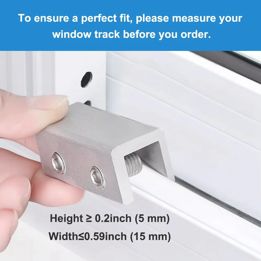 Adjustable Sliding Sash Stopper Cabinet Locks Straps Doors Security Anti-theft Lock Window Sliding Door Kids Safety Doors Lock