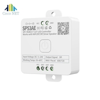 SP53AE SP63AE RGBCCT SPI LED Controller 5CH PWM All in One Work With Wifi/BT/RF For SK6812 WS2814 RGBW Light Strip DC5V-24V