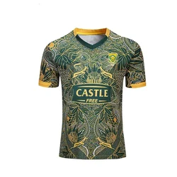 South Africa 2019 Centennial EditionMen's Rugby Jersey Sport Shirt S-3XL Customize