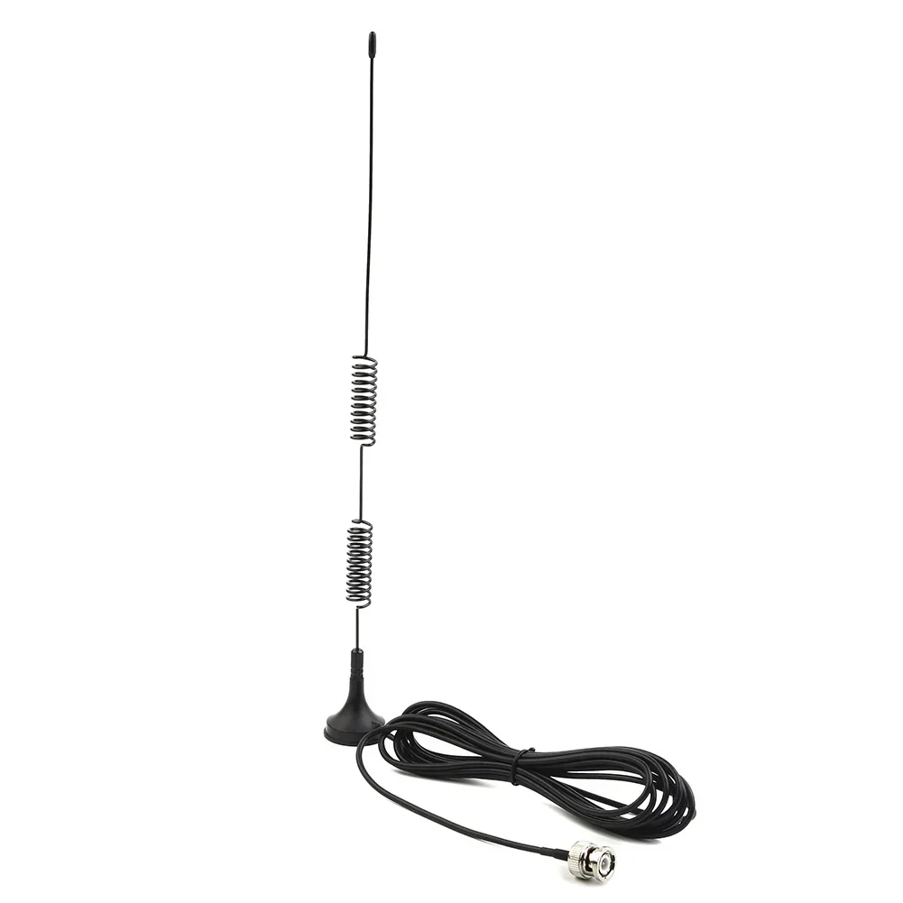 25MHz-1200MHz Scanner Antenna Radio Scanner Magnetic Base Antenna HF VHF UHF Ham Radio BNC Male Antenna For Radio Scanner