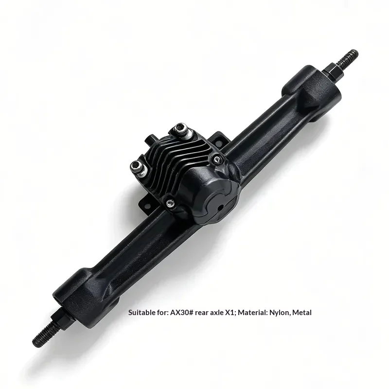 AX30 RC Crawler Car Upgrade Parts Spare Accessories Motor Gearbox Gear Servo CVD Driveshaft Shock Absorber Front Rear Axle Tire - view 3