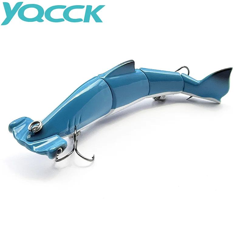 

YQCCK 15cm-36g New Sinking Fishing Lure Bass Artificial Bait Pesca Trout Pike Four Section Multi Section Fish Accessories