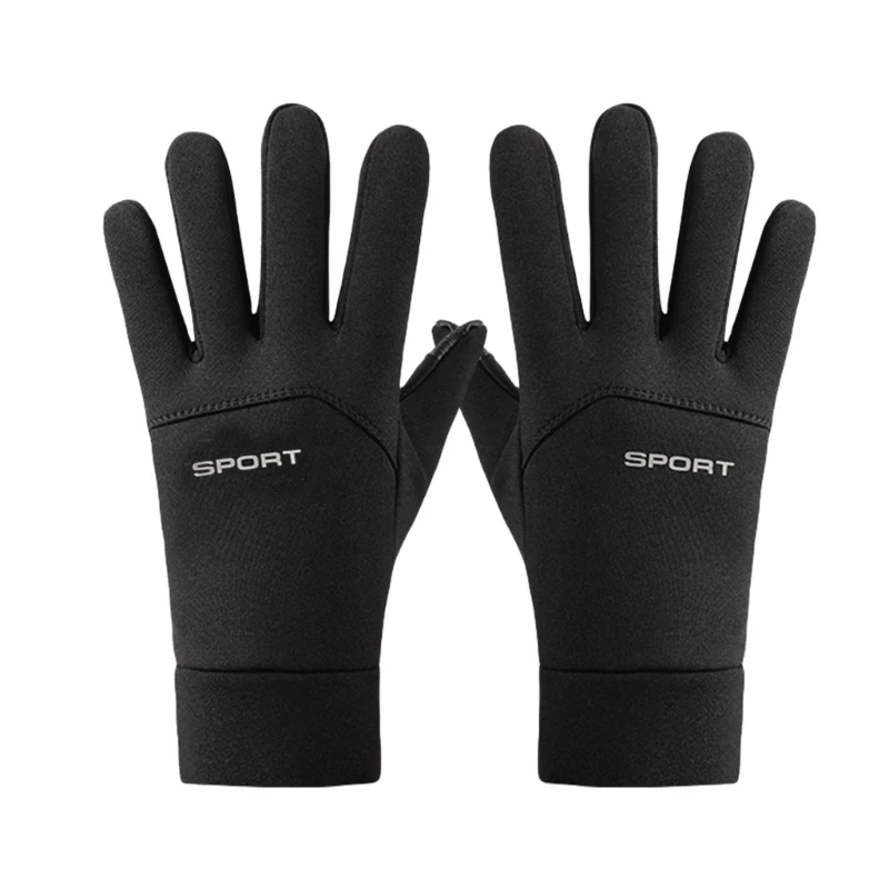 Guantes fútbol impermeables, guantes térmicos para ciclismo, guantes invierno para deportes libre, 2 uds.