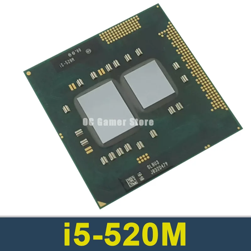 Core I5 520M i5 520M 3M Cache 2.4 GHz Laptop CPU Processor SLBNB SLBU3 I5-520M Socket G1 / rPGA988A