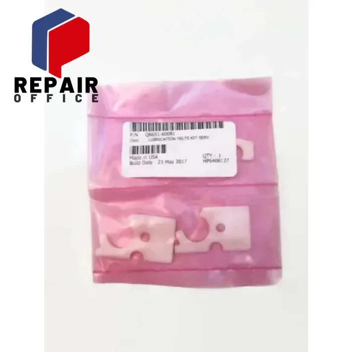 1Set. New Q6651-60081 Lubrication Felts Kit For HP Z6100 L25500 L26500 L28500 D5800 Z6100 Z6200 Latex 260 280 Z6600 Z6800 T7200