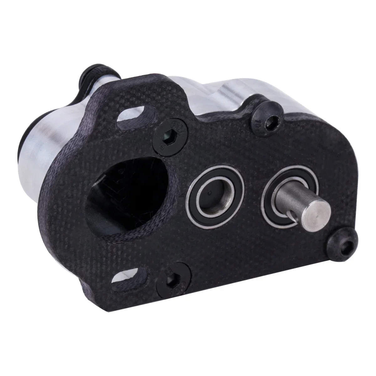 48Pitch Ultralight Portal Transmission Tiny Gearbox with Slipper Pad for 1/10 LCG Chassis Cheater Rigs Capra SCX10 III AR45 Axle