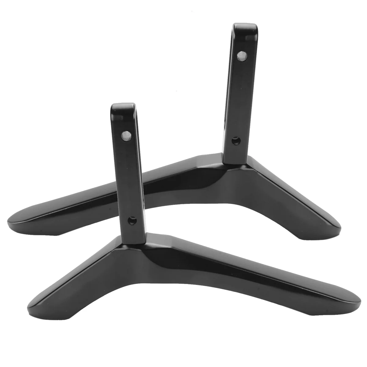 Aço TV Base para Pedestal LCD, Screen Stand, Home Universal Monitor Riser, 32 a 65 polegadas