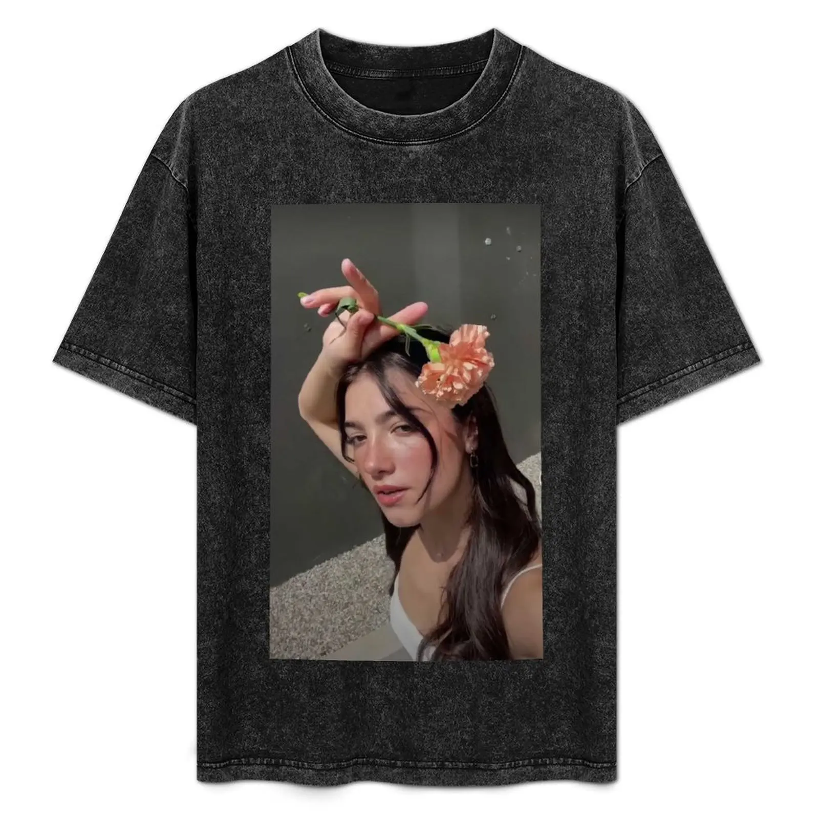 

Charli d'amelio T-Shirt anime figures clothes quick-drying vintage t shirt men