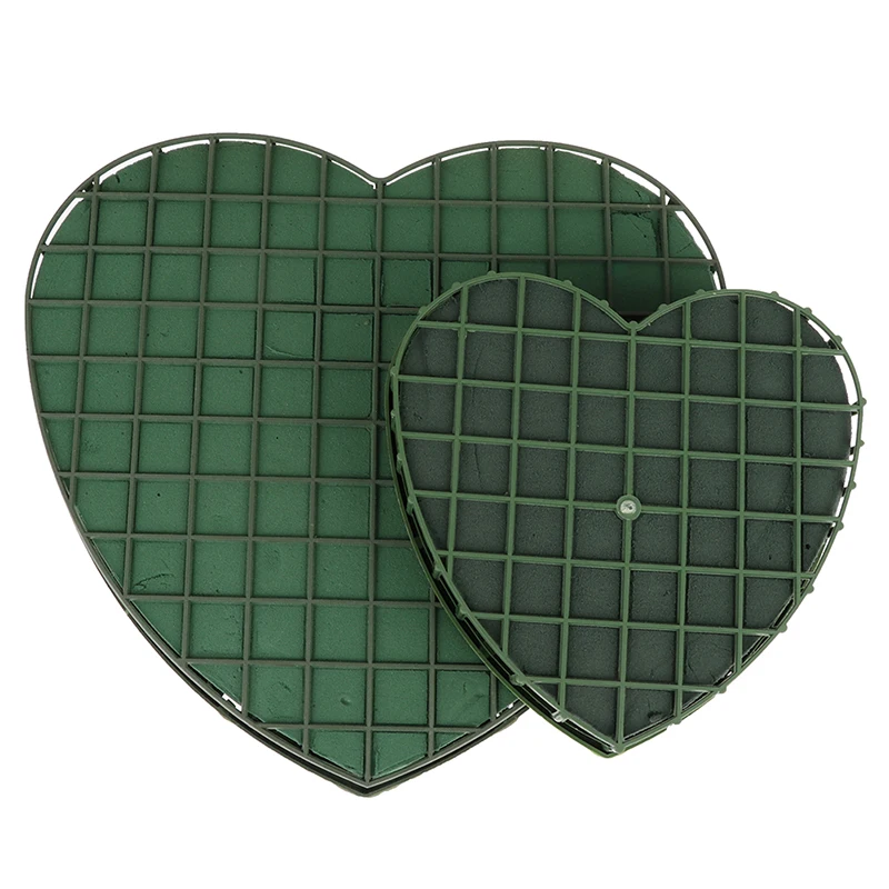 Heart Shape Foam Sucker For Fresh Flowers Decor Props Party Wedding Supplies