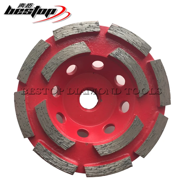 4 Inch Double Row Diamond Grinding Wheels Custom OEM Support for American Market