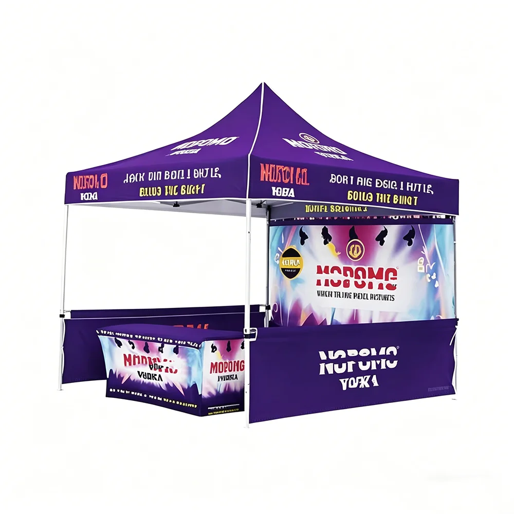 10x10 FT Heavy Duty Commercial Grade Pop up Canopy Tent 40mm Aluminum Frame Weather Resistant Exhibition Tents for Events