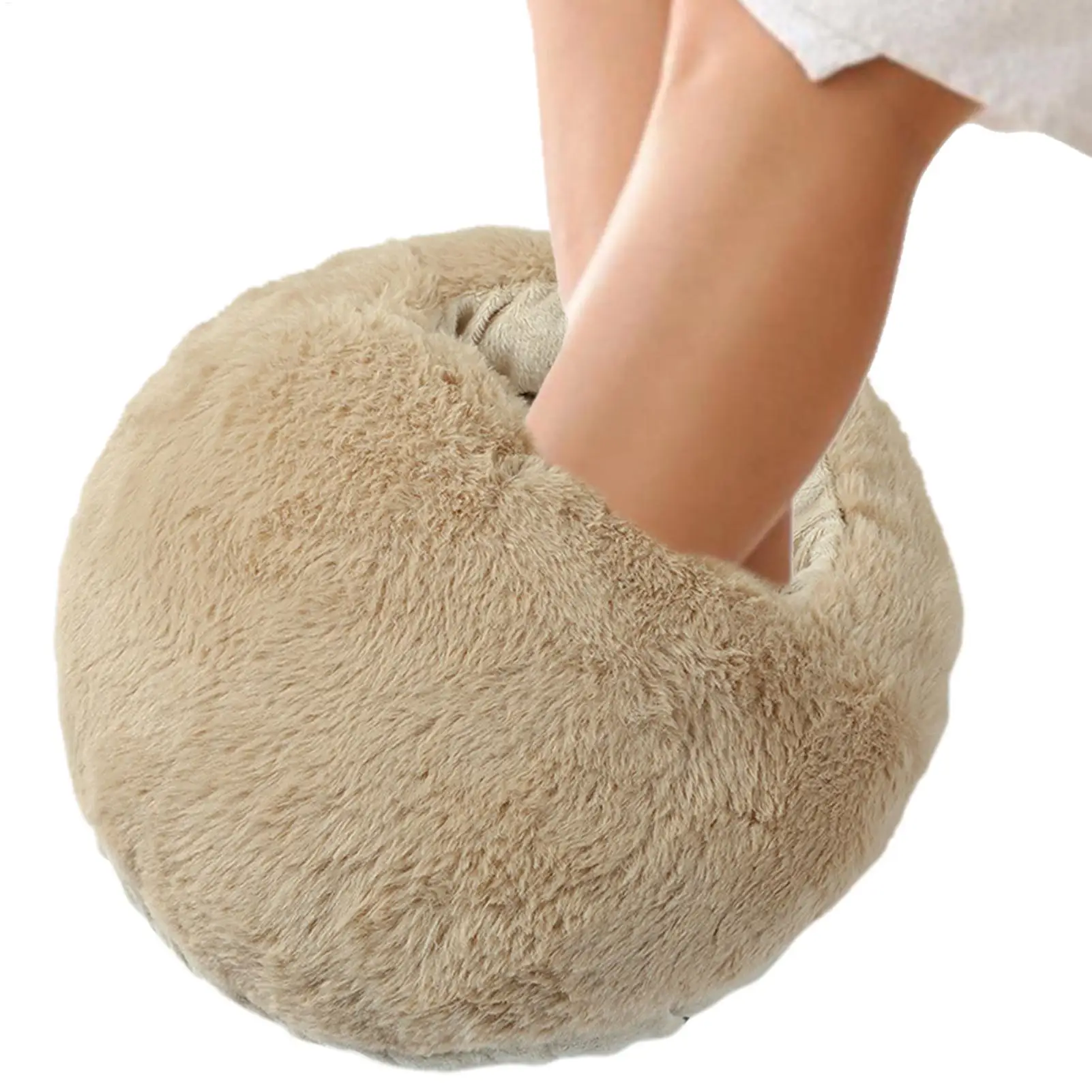 Winter Electric Foot Heating Pad USB Charging Soft Plush Washable Foot Warmer Heater Improve Sleeping Household Foot Warming Mat
