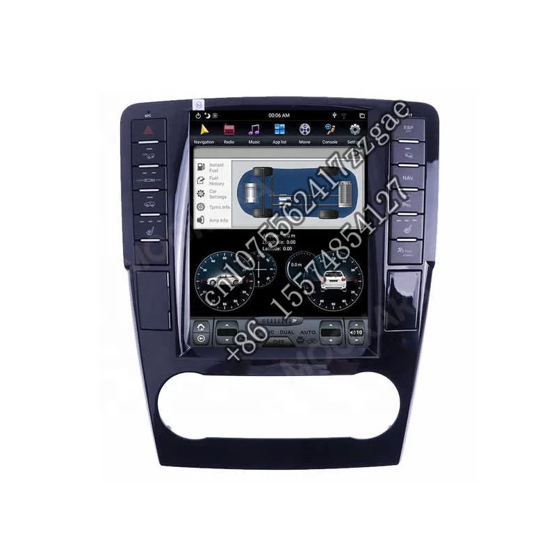 Android 10 Car Multimedia Player GPS Navigation auto electronics Radio For  GL ML W164 X164 2005-2012