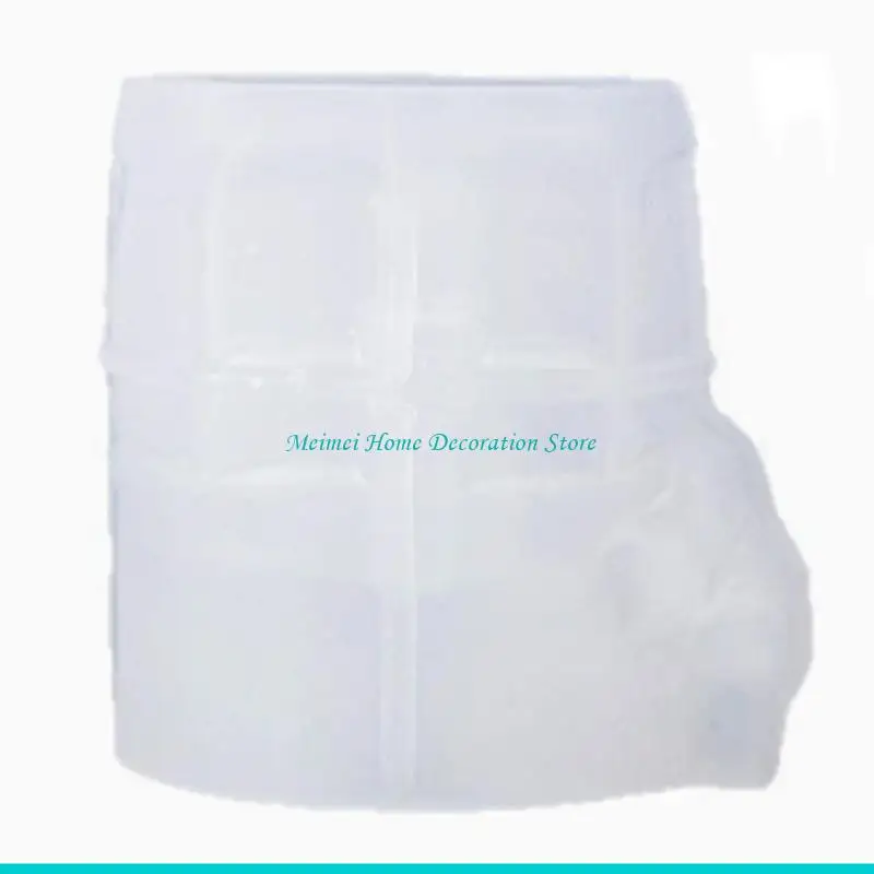 H7BF Dog Bag Planter Silicone Mold Flower Pot Concrete Mold Cements Gypsum Mold DIY Flower Vases Epoxy Casting Mold Gift