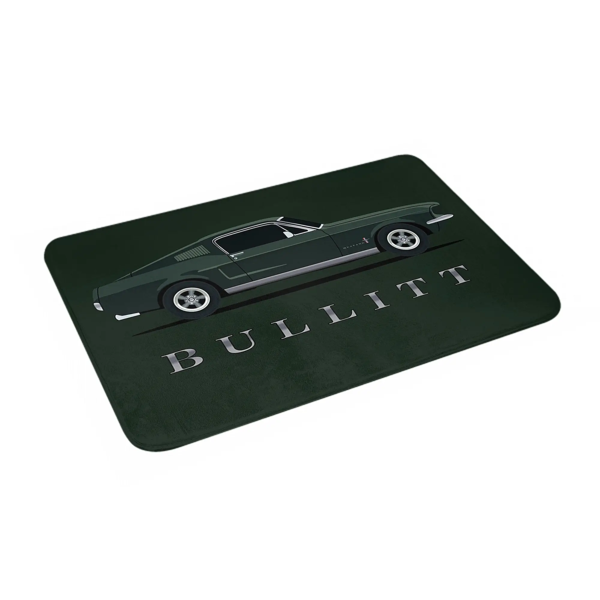 

Mustang Bullitt Anti-slip Doormat Floor Mat Antiwear Carpet Rug for Kitchen Entrance Home Bathroom Footpad Mats
