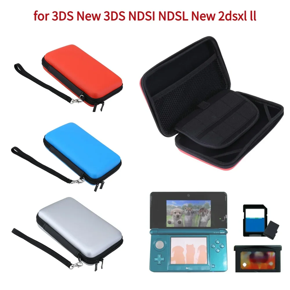 Tragbare Hartschalen-Tragetasche für Nintendo 3DS, neue NDSI NDSL, neue 2dsxl ll Kunststoff-Schutzhülle für neue Nintendo 3DS XL