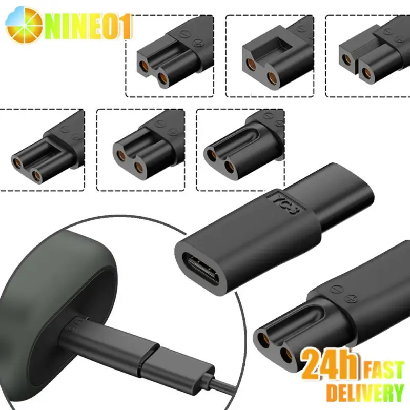 1pcs DC Connector USB Adapter Power Cord 5V Replacement Charger USB Adapter Suitable For All Kinds Of Electric Hair Clippers