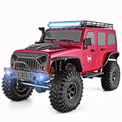 RC części zamienne P860016 bagażnik dachowy z listwą świetlną dla RGT EX86100 Rock Cruiser RC Crawlers