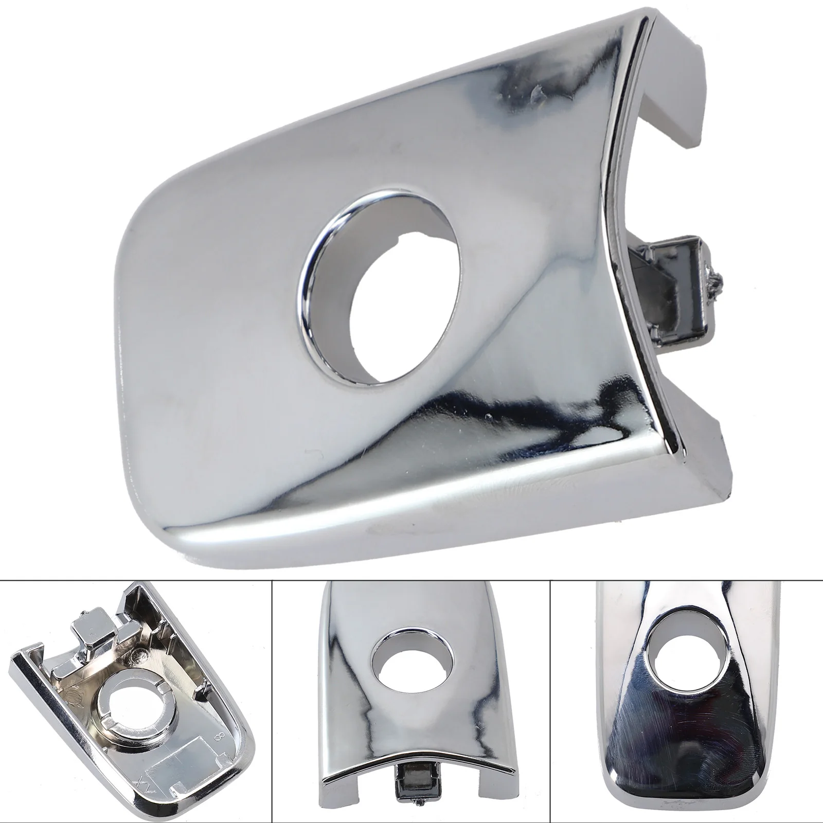 Chrome Exterior Door Handle Cap Cover Front Left Side For Nissan Leaf Maxima Murano Sentra 80640-1AA0B Left Door Handle Cap