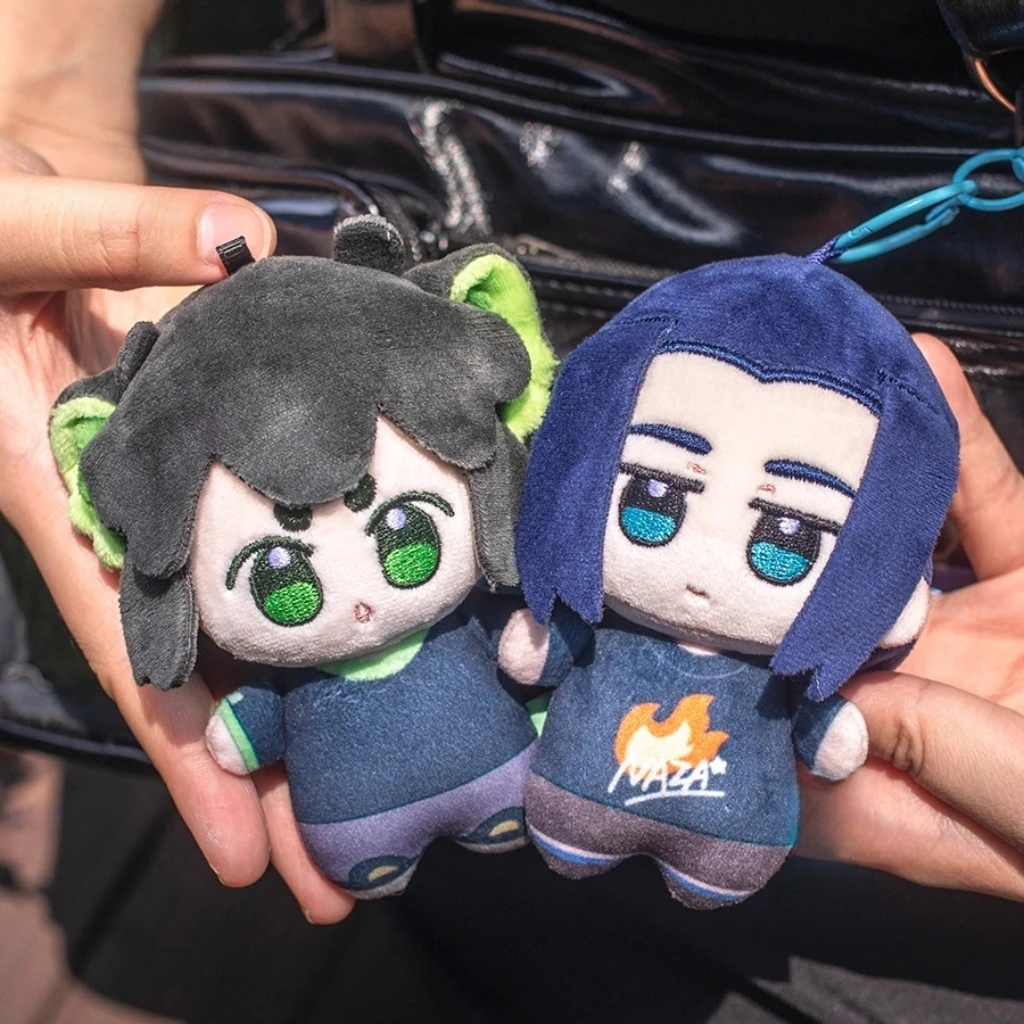 

Мягкая плюшевая кукла 10 см «Легенда о Луо Сяоhei Усянь»-милый друг, рюкзак для встреч, подвеска, брелок, подарок на день рождения