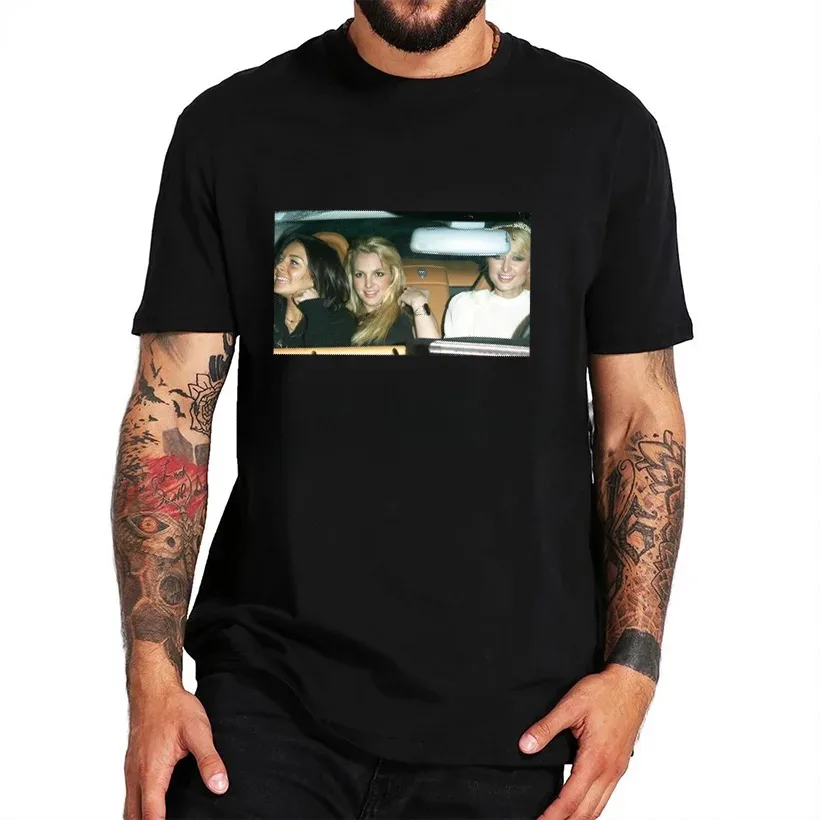 Britney Spears Make America Great Again Cool Print Fashion Casual Y2K Hip Hop Summer Men's and Women's All-Purpose T-shirt