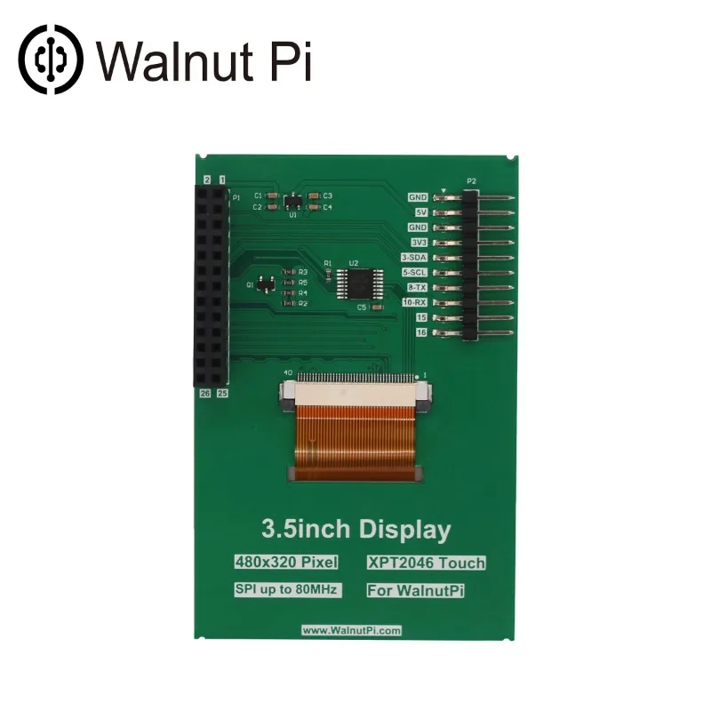 3.5 inch Display for Walnut Pi Raspberry Pi Touch Screen Display 480x320 TFT 3.5