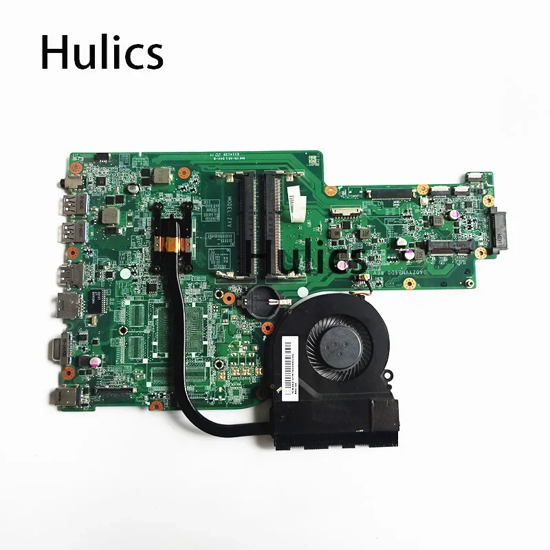 Placa base para ordenador portátil Hulics DA0ZYVMB6D0 para Acer Aspire E5-721 E5-721G, placa principal con CPU AMD y disipador de calor