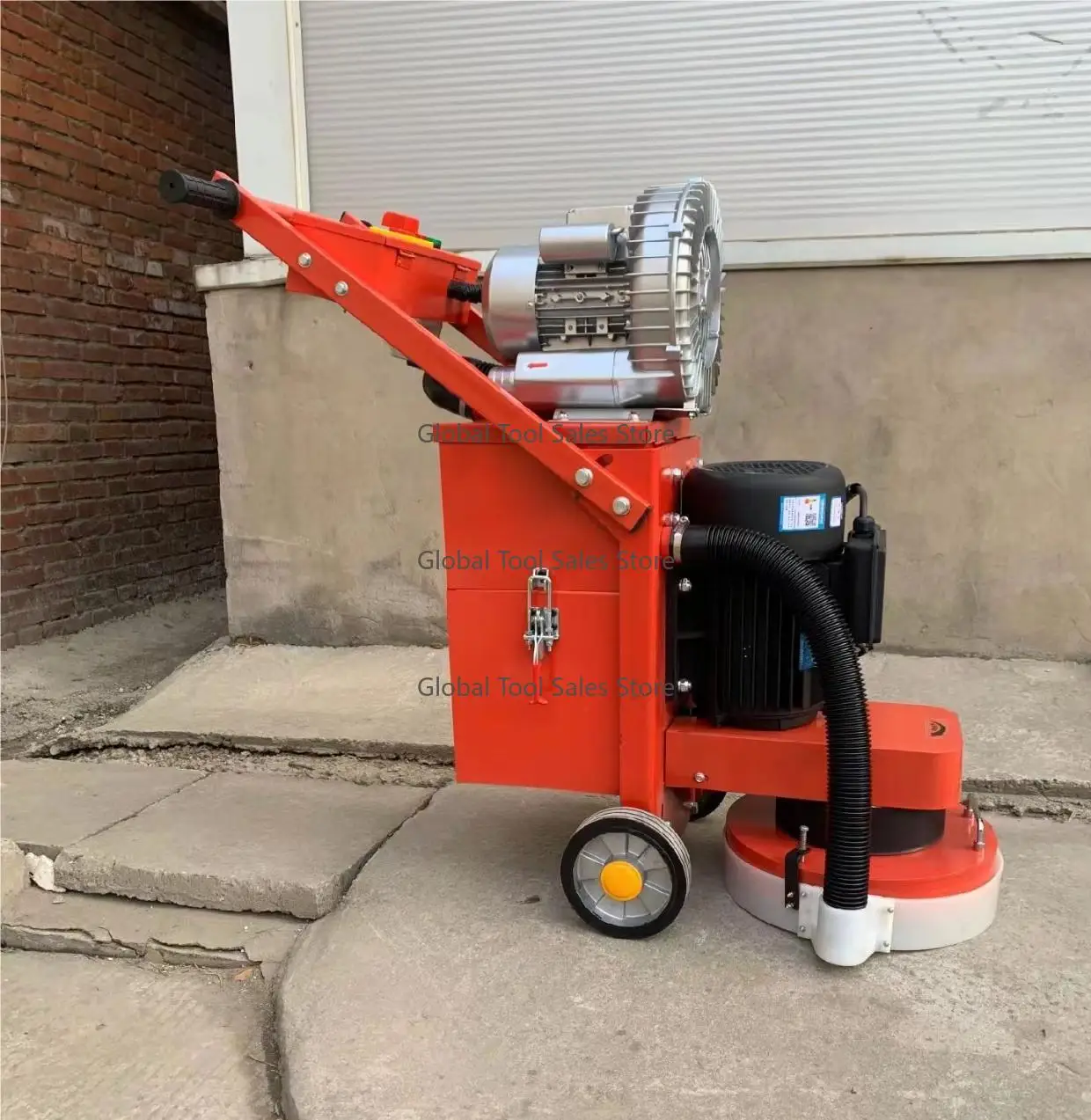 Large Diamond Floor Grinder – 220V Concrete Terrazzo/Epoxy (Dust-Free Design)