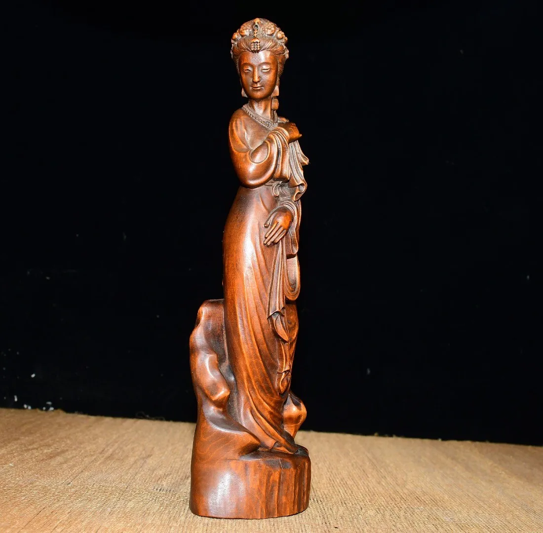 Boxwood One of the Four Beauties goddess Classical beauty image Amass wealth
