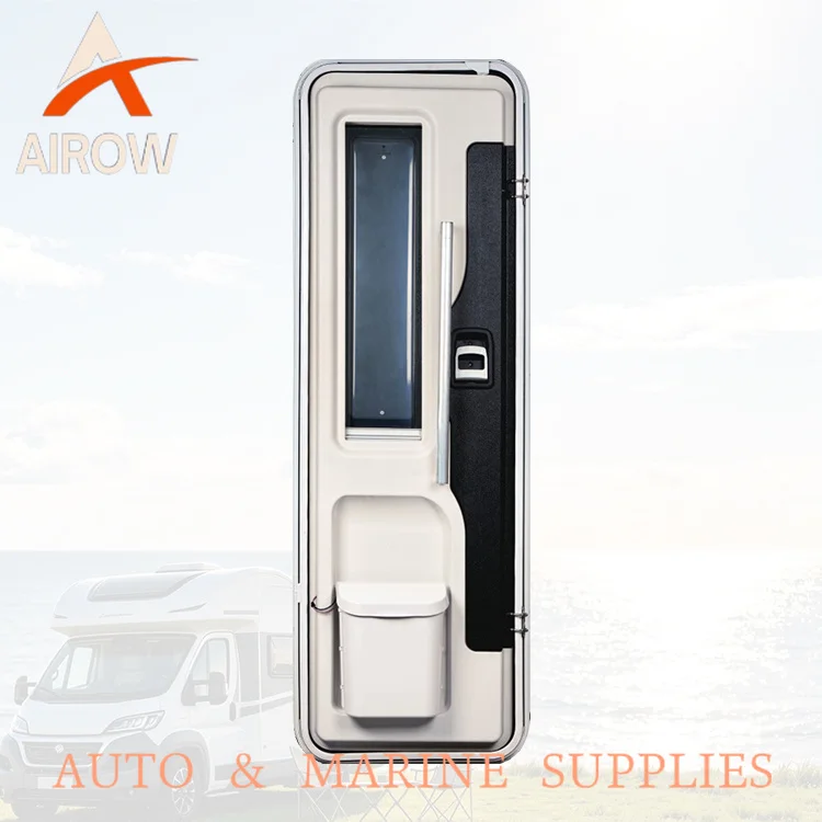 Système de verrouillage à deux points pour porte de caravane européenne Airow auto Hot Sale, porte de camping-car pour le marché européen 600x1900mm