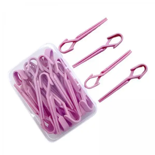 Nail Polish Guard Clips Lightweight Plastic Manicure Tools for Fixing Nails During Shaping for Clean Edges and Control
