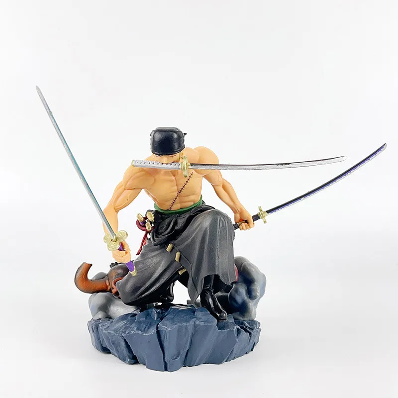 15CM Anime One Piece Roronoa Zoro DIORAMATIC Brush Color Figure Model Toy Gift Collection Santoryu Action Figure PVC