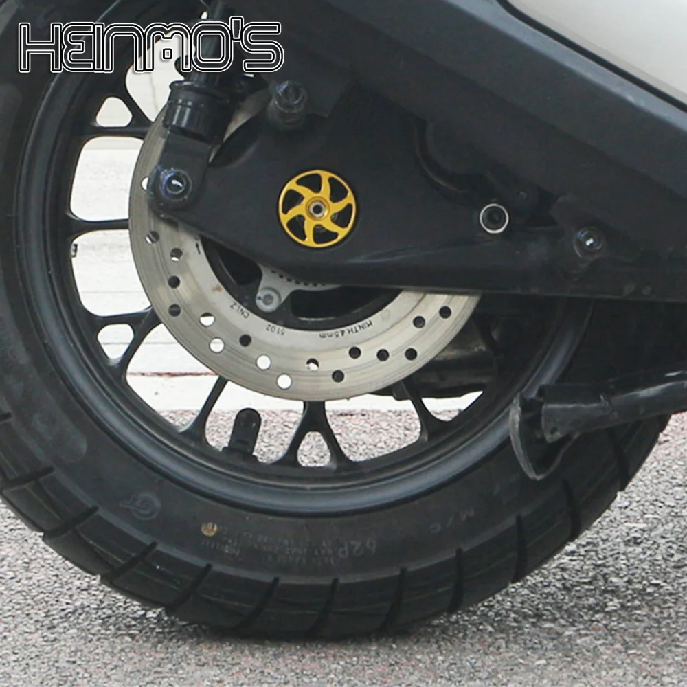 For Honda ADV350 ADV 350 Nss350 NSS 2021-2024 2025 2026 Rear Axle Decorative Ring Rear Axle Metal Cover Rotating Cover