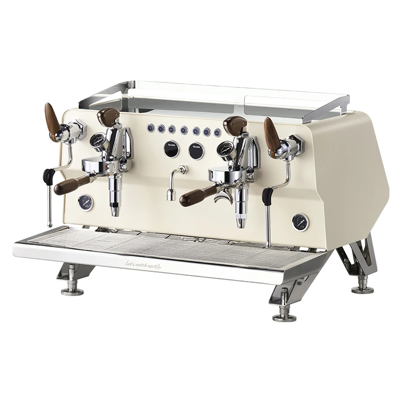 

Gemilai G3226C 2024 New Products Coffee Shop Barista 2 Group Semi Automatic E61 Espresso Coffee Machine For Business