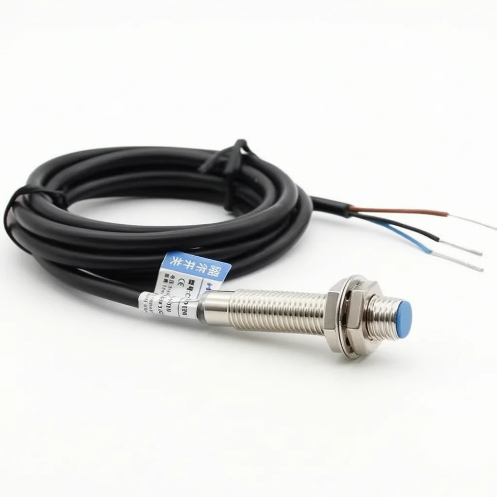 Hall Sensor NJK-5002C M12 NPN 3 Wire Normally Open Magnetic Proximity Switch With Magnet