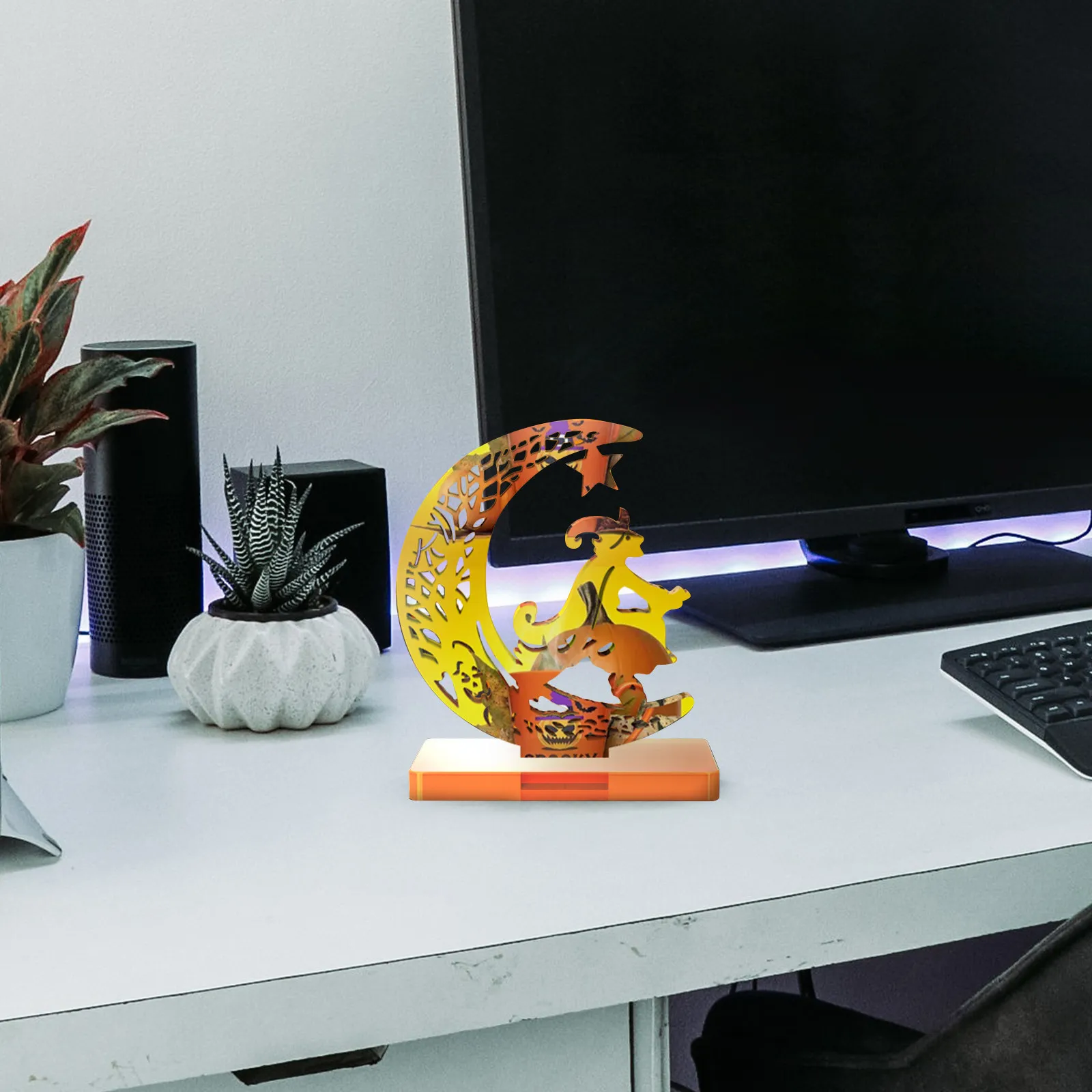 

Набор из 1 формы для украшений в виде ведьмы: прочный материал, гладкая поверхность, форма для литья из смолы, поднос для поделок на Хэллоуин, инструмент для создания декоративных фигурок ведьм