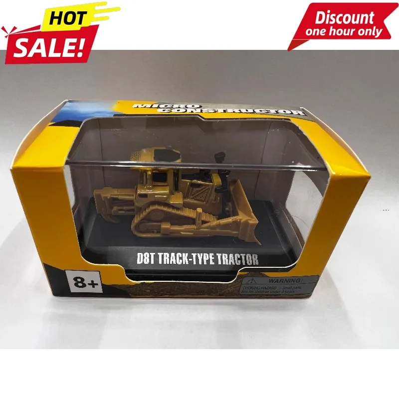 

1:100 Bulldozer Diecast Model for CAT D8T XL With Forklift Attachment Alloy Construction Vehicle 85978DB