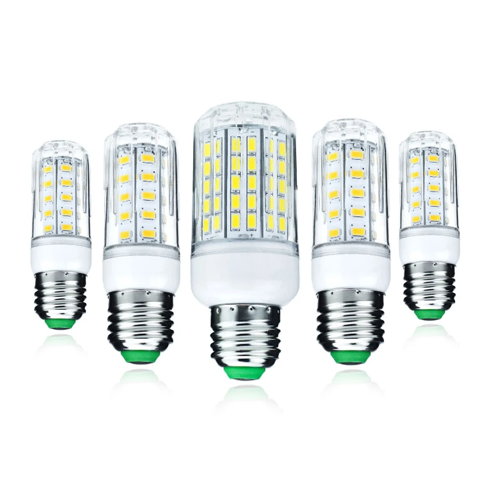 Led Кукурузная лампочка 5730smd Life Light Электрический белый фонарь Мини - 220v 130v 110v Комната Старый 10 E14 15w 360 B22 E26 E12 E27 G9