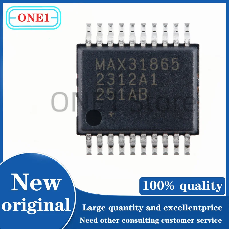 1PCS/lot New original MAX31865AAP+T MAX31865AAP MAX31865 3V~3.6V SSOP-20-208mil Analog To Digital Converters (ADCs) ROHS